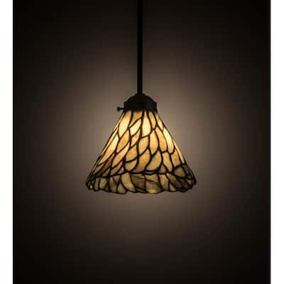 Meyda Tiffany 177614 Jadestone 8" Wide Mini Pendant