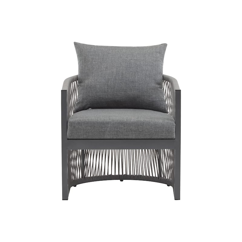 Christopher Knight Home Modern Outdoor Lounge Chair Set of 2