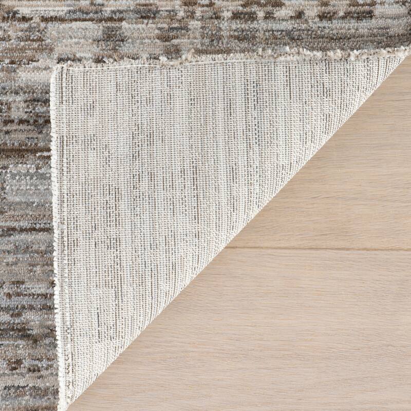 Nuloom Fenora Modern Woven Abstract Washable Rug