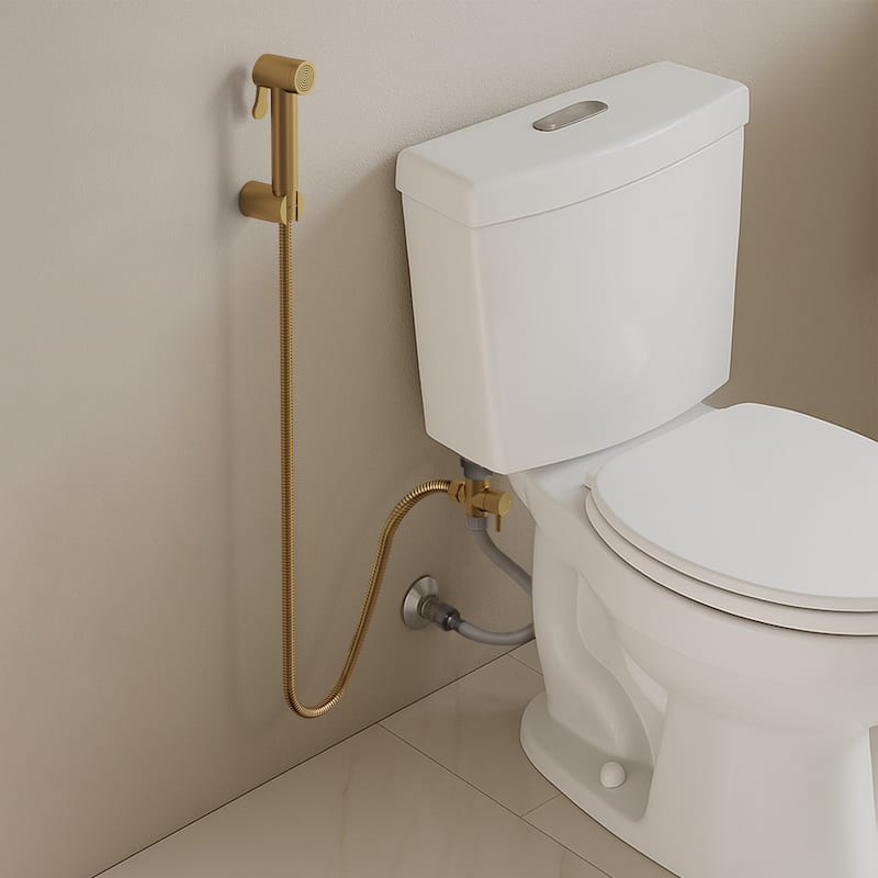 Multi-Purpose Handheld Bidet Sprayer Round Bidet Sprayer Set