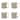 10 Strawberry Street Bella Animal Mugs, Set of 4