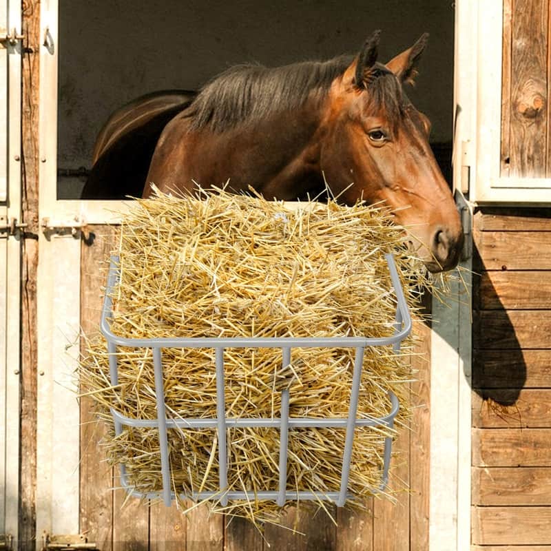 Long Wall Mounted Horse Hay Holder - 22.8*20