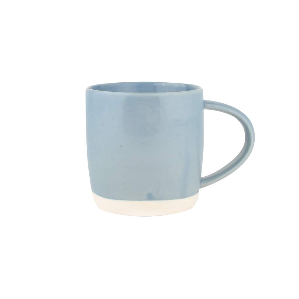 Shell Bisque Mugs- Set of 4