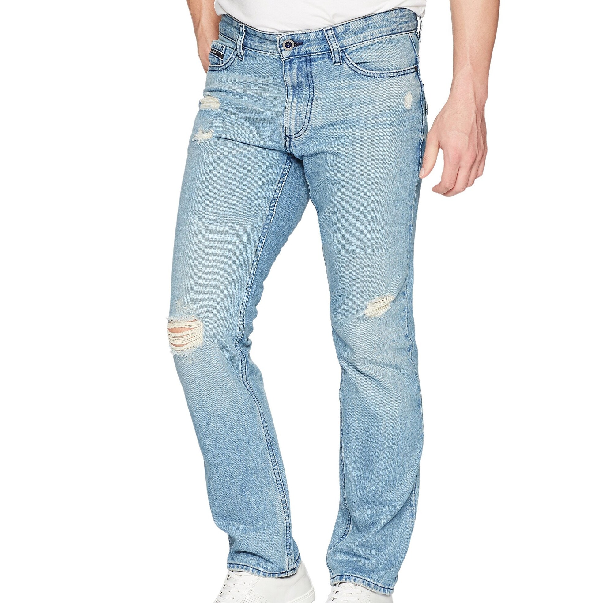 calvin klein ripped jeans