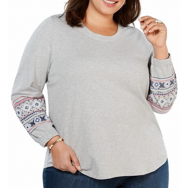 style & co sweatshirt