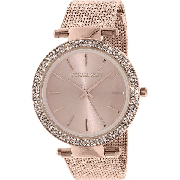 darci rose gold michael kors watch