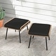 preview thumbnail 4 of 20, Moasis 5-Piece Outdoor Wicker Patio Bistro Set with Footrest Ottomans