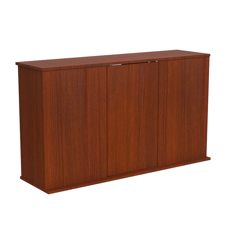 Aquatic Fundamental 55 Gallon Serene Cherry Aquarium Stand with Enclosed Storage