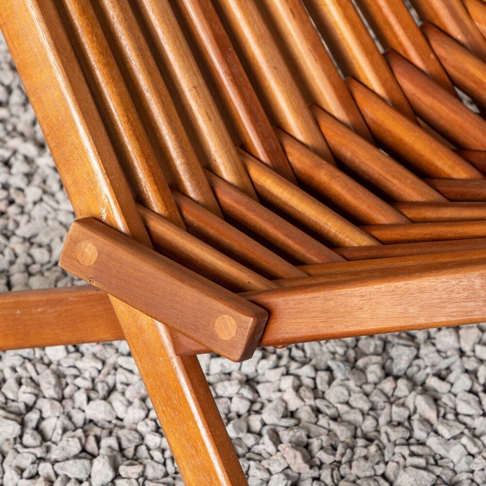 dreampatio amaya folding wooden outdoor chair