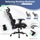 preview thumbnail 3 of 4, Mesh Office Chair Ergonomic Desk Chair with Rotating Headrest