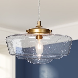Modern Seeded Glass Mini Pendant Lights Brass Gold Kitchen Island Ceiling Lights