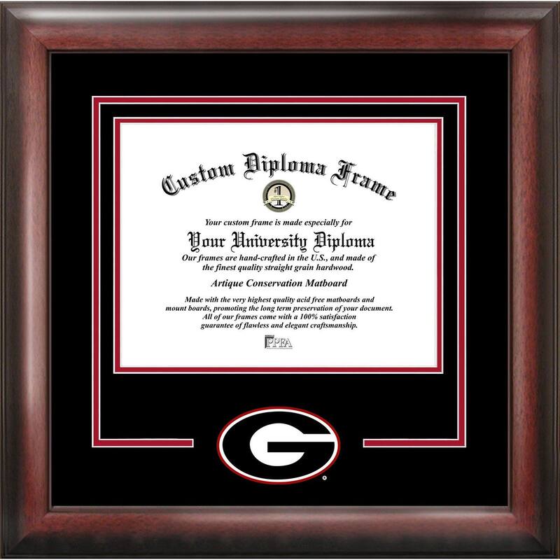 Georgia Bulldogs 15w x 12h Spirit Diploma Frame