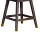 preview thumbnail 95 of 176, Amalie Upholstered Bar Stool, Swivel Counter Height Stool with Solid Wood Frame