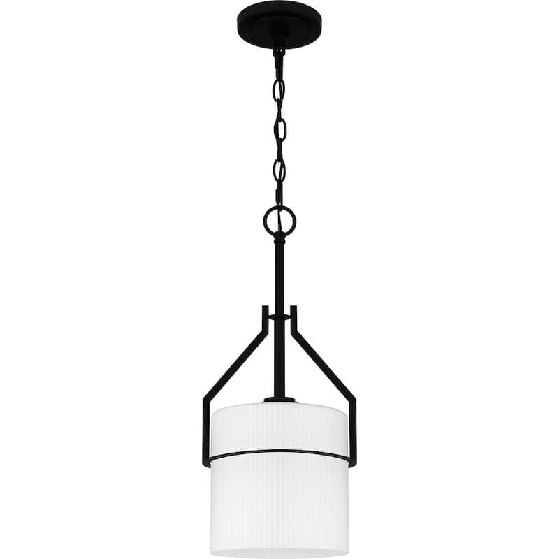 Seymour One Light Mini Pendant - Matte Black
