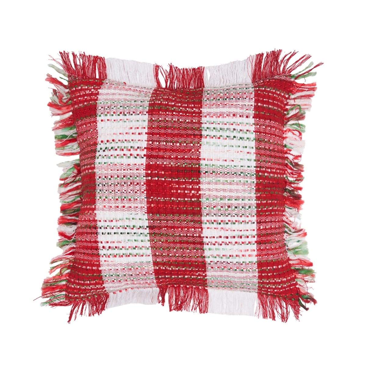 Christmas Woven Mélange Throw Pillow