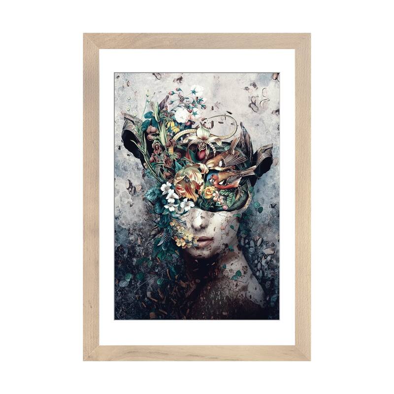 iCanvas "Source Of Life" by Riza Peker - Natural - 32x24x1