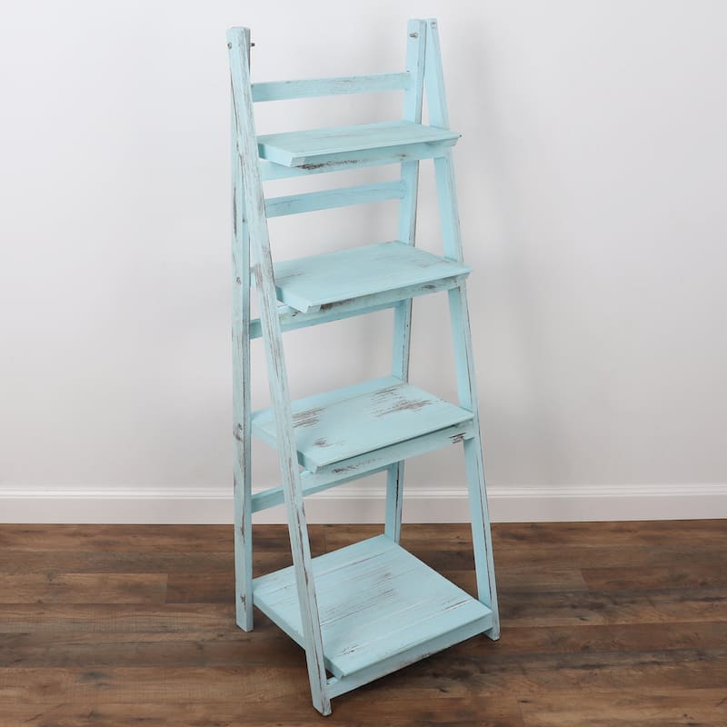 Ladder Shelf - One - Turquoise