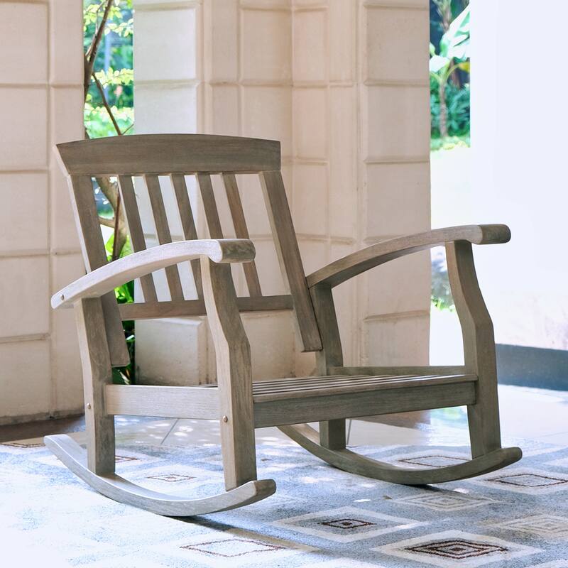 Cambridge Casual Leon 3-piece Teak Patio Chat Set with Cushion
