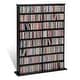 preview thumbnail 10 of 13, Prepac Media Storage Display Cabinet 8.75" D x 38.75" W x 51" H Black