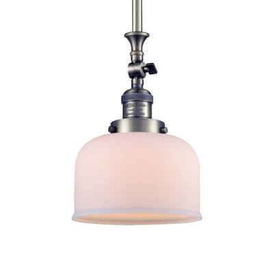 Innovations Lighting Large Bell 8" Wide Adjustable Mini Pendant