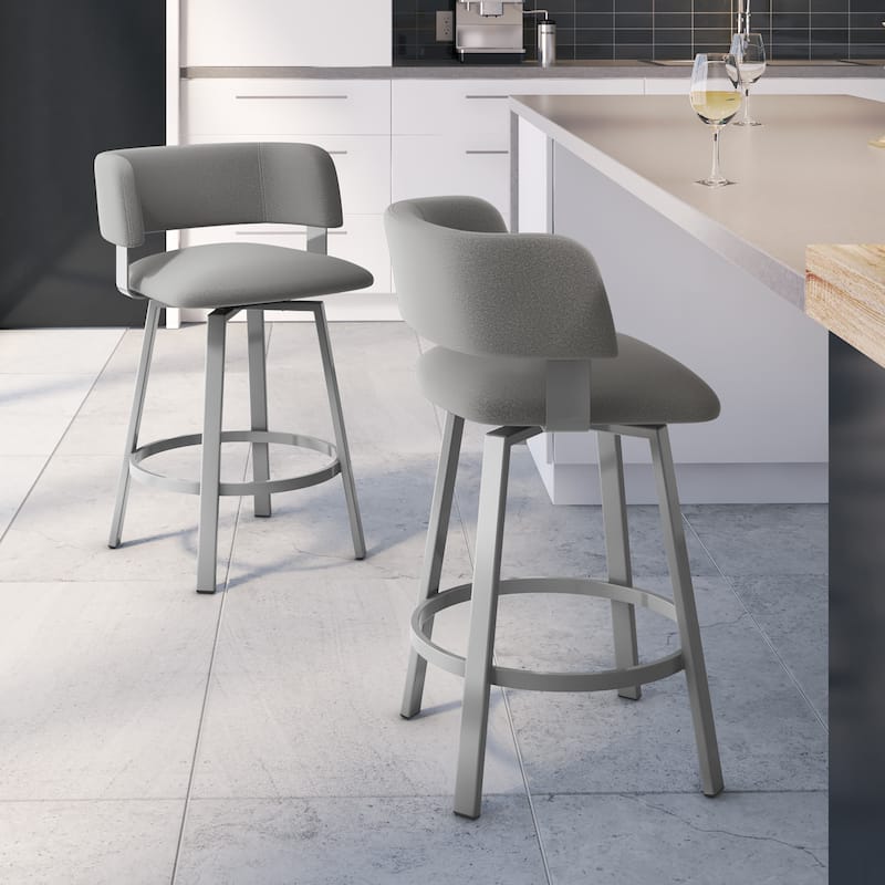 Amisco Stinson Swivel Counter Stool