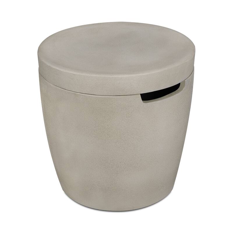 Alta Propane Tank Cover in Fog by Jensen Co - 20 x 20 x 19.5 - 20 x 20 x 19.5