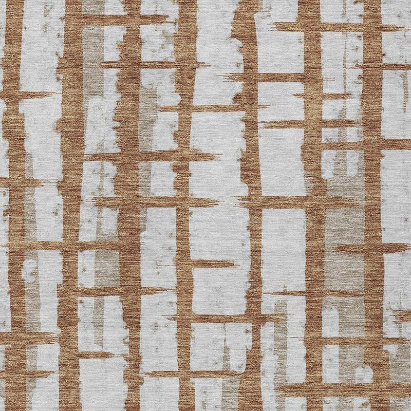 HomeRoots Striped Transitional Rectangle Outdoor Rug