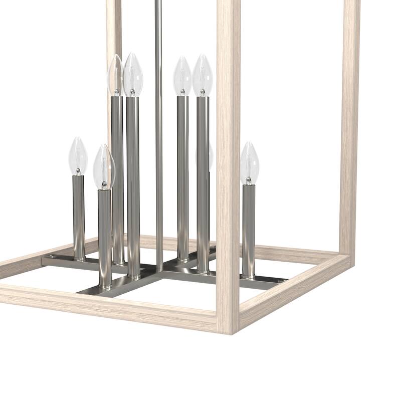 Hunter Squire Manor Pendant - Foyer, Island, Dining Room - Candle, Cage, Modern Farmhouse, Lantern