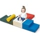 preview thumbnail 11 of 42, Soft Foam Climbing and Crawling Blocks for Toddlers 1-3, Indoor Playset for Babies to Climb, Crawl