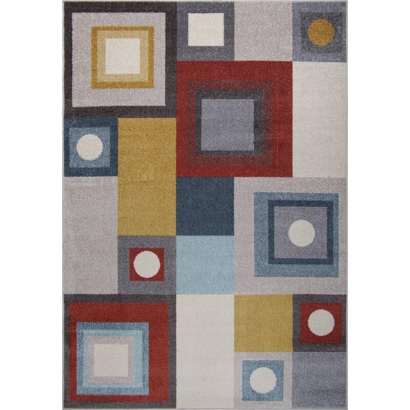 Multicolor Boho Rustic Area Rug Tapis Living Room