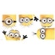 preview thumbnail 2 of 2, Yellow Despicable Me 3 Peeking Minions Giant Wall Decals by RoomMates