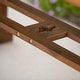 preview thumbnail 24 of 45, Walker Edison Surfside Acacia Wood Outdoor Extension Dining Table