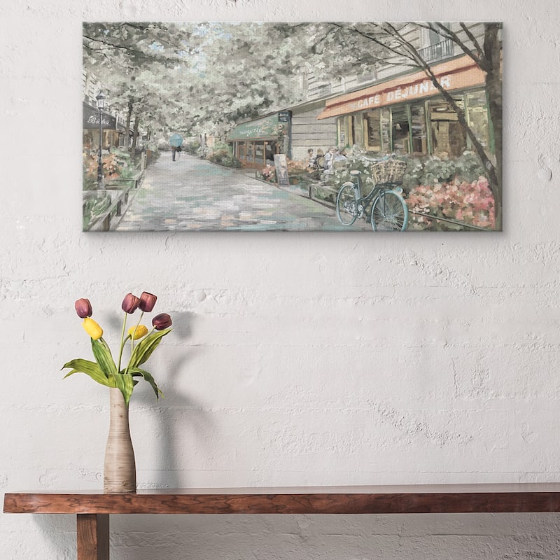 Café Pavé Light by Nan Canvas Art Print