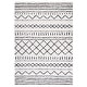 preview thumbnail 166 of 175, SAFAVIEH Arizona Shag Lotta Moroccan 1.2-inch Thick Rug 6'7" x 9'2" - Ivory/Black