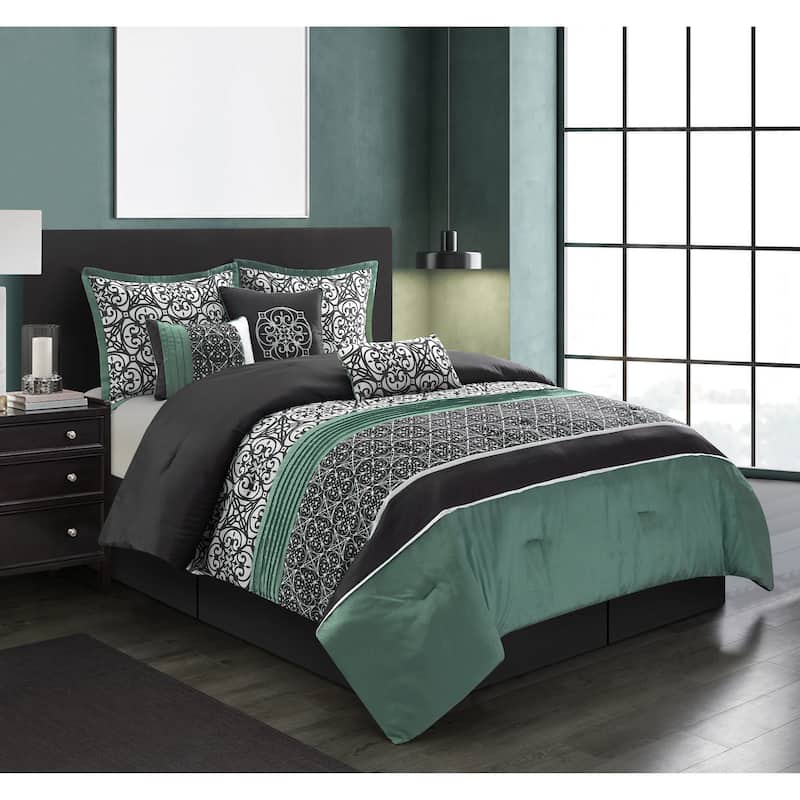 Nanshing Roxanne 7 Piece Traditional Comforter Set