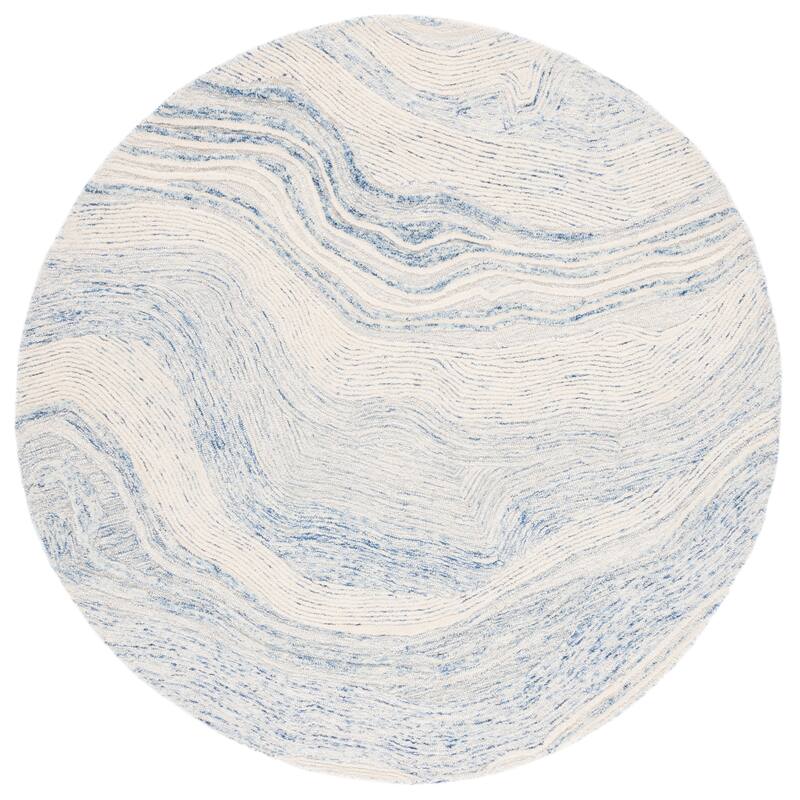 SAFAVIEH Handmade Marquee Genta Modern Medallion Wool Rug
