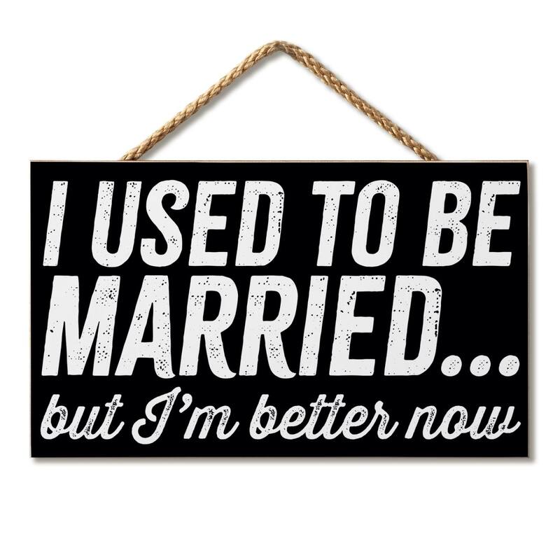 Better Now Hanging Wood Sign 9.5" x 5.75" Made in the USA - Multi