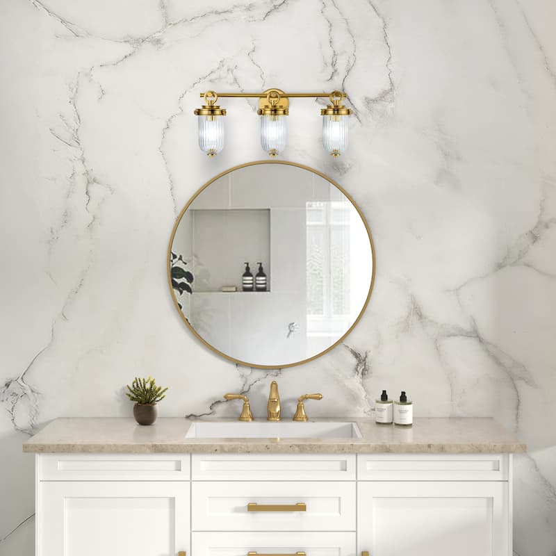 Artcraft Myla Bathroom Vanity - Vintage Brass - 3-Light
