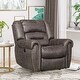 preview thumbnail 20 of 42, Classic Single Sofa Home Theater Recliner Seating With USB Port