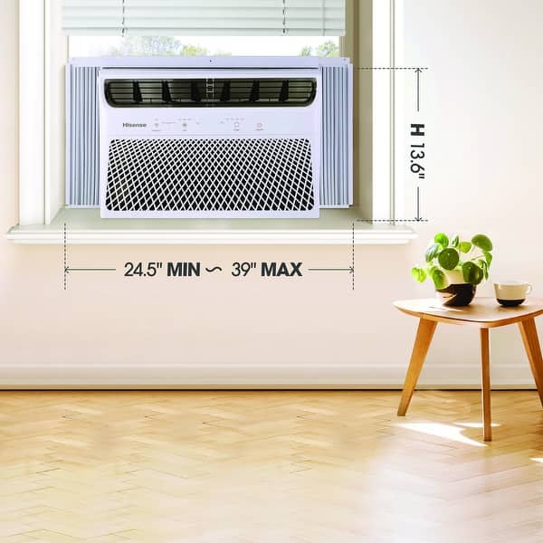 Hisense 8,000 BTU Window Air Conditioner with ConnectLife App, Up to 350 Sq. Ft.