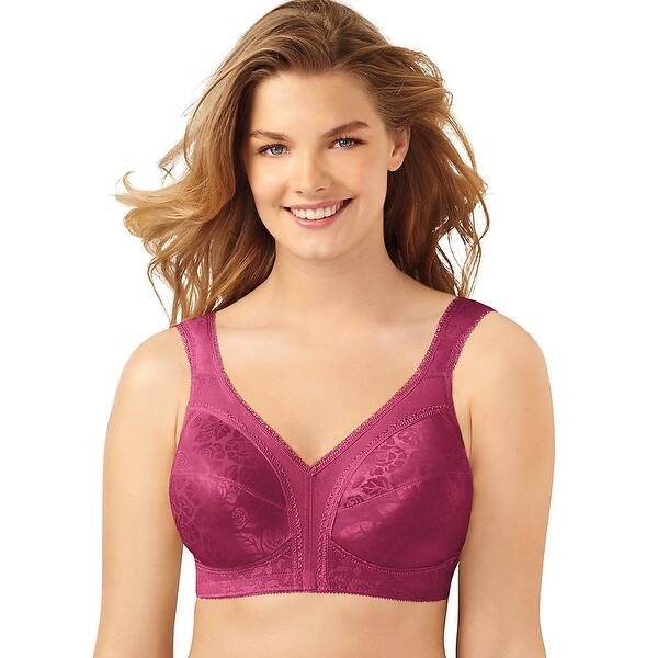 Shop Playtex 18 Hour Original Comfort Strap Wirefree Bra Size 42c Color Signature Berry Overstock 19427419