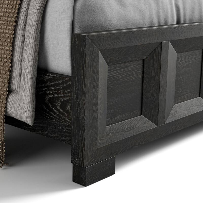 Furniture of America Durem Modern Classic 4-Piece Wood Panel Bedroom Set