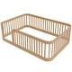 preview thumbnail 22 of 32, Twin/Full Size Wooden Floor Bed, Kids Bed Frame with Fence Guardrail, Toddle Bed with Small Opening
