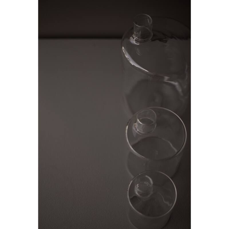 X-Lg. PIPE Vase Clear - Clear