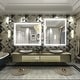 preview thumbnail 40 of 72, LED Bathroom Mirror with UL Listed, High Brightness, Anti-Fog, 3 Color Temperature, Dimmable
