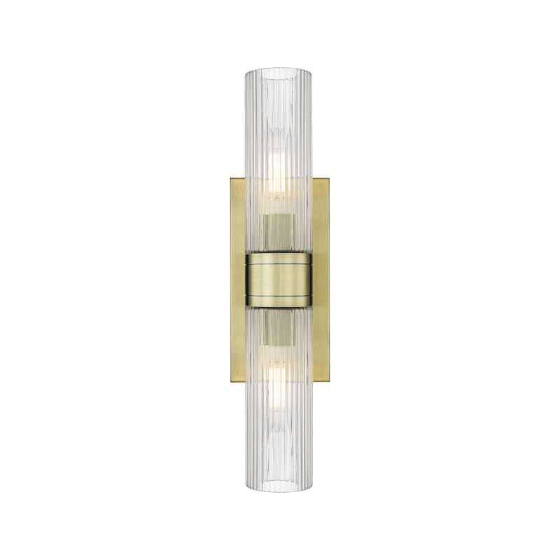 Innovations Lighting Ballston Urban - 2 Light 8" Wall-Mounted Bath Vanity Light