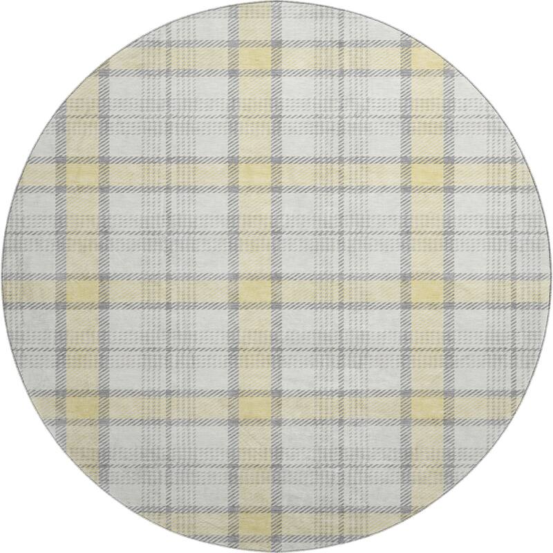 Premium Washable Super Soft Plaid Mayfield Rug