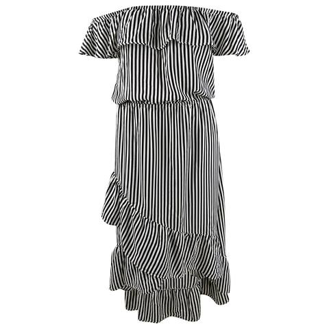 Shop Tommy Bahama Women S Off The Shoulder Dress Swim Cover Up