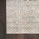 preview thumbnail 5 of 12, Nourison Desire Indoor Beige Geometric Area Rug 2' 3" x 7' 6" - Ivory/Beige - Runner