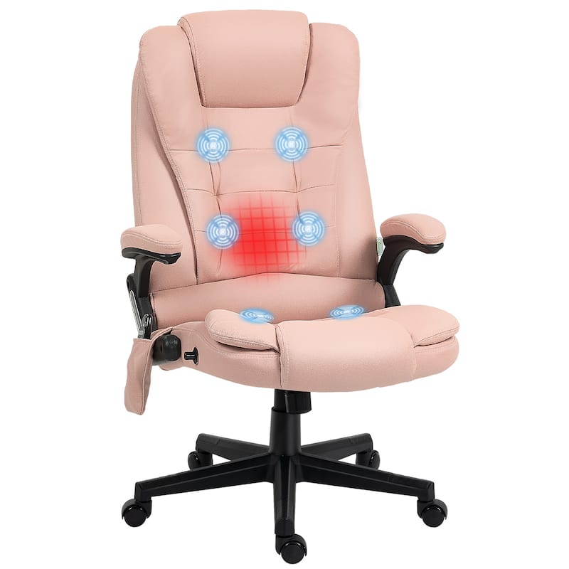 6 Point Vibrating Massage Office Chair with Heat